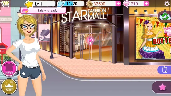 Star Girl android App screenshot 1